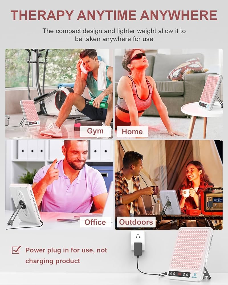 Red Light Therapy Panel Device