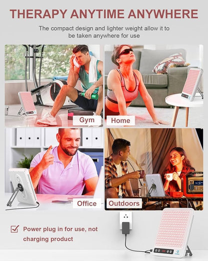 Red Light Therapy Panel Device