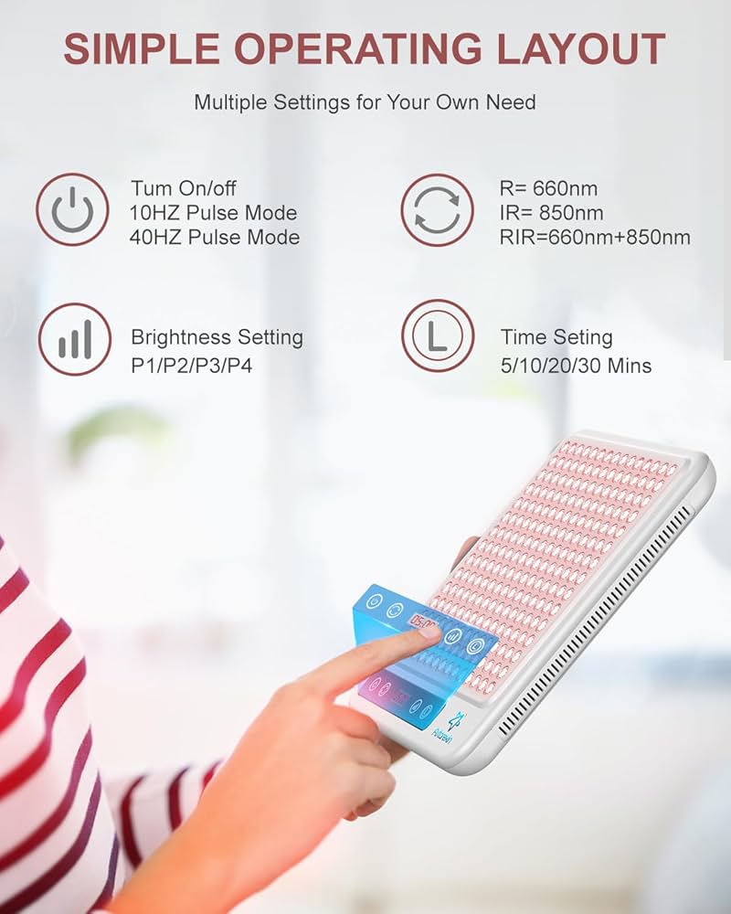 Red Light Therapy Panel Device